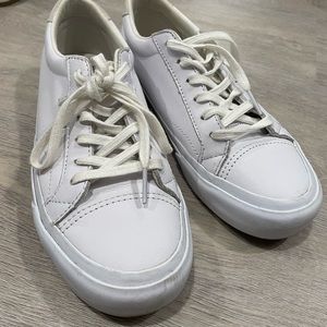 Leather Low Top Vans